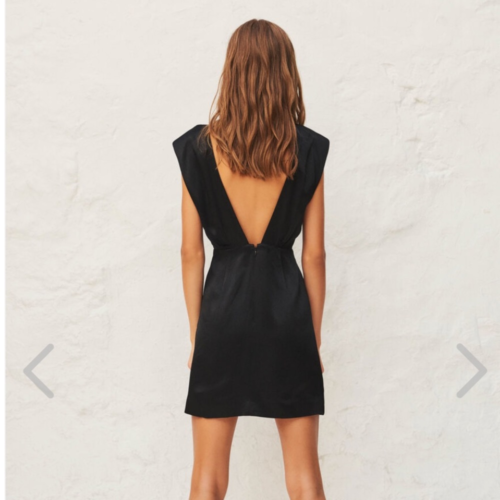 B&SH Norma Backless Short Dress